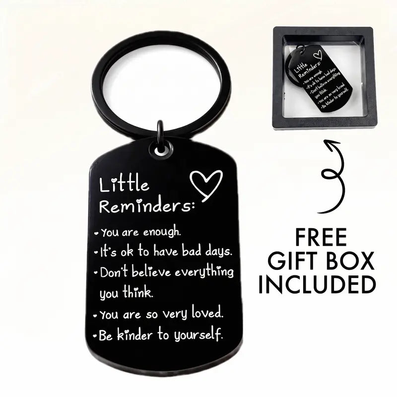 A Little Reminder, A Lot of Meaning! The Perfect Everyday Keychain!