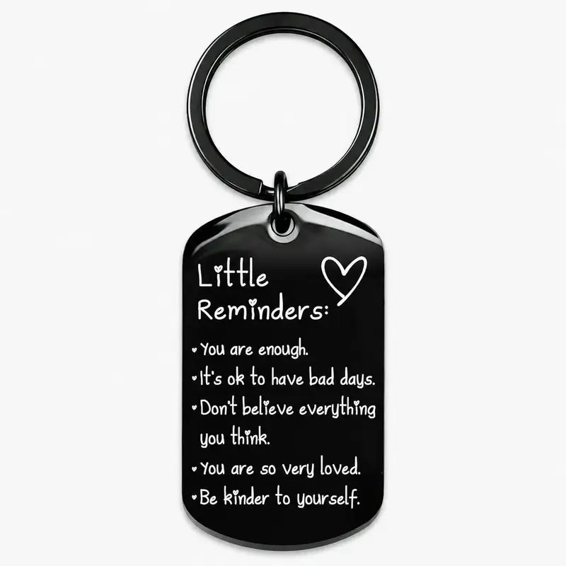 A Little Reminder, A Lot of Meaning! The Perfect Everyday Keychain!